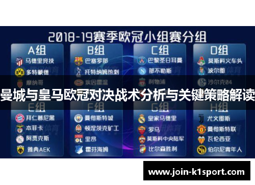 曼城与皇马欧冠对决战术分析与关键策略解读